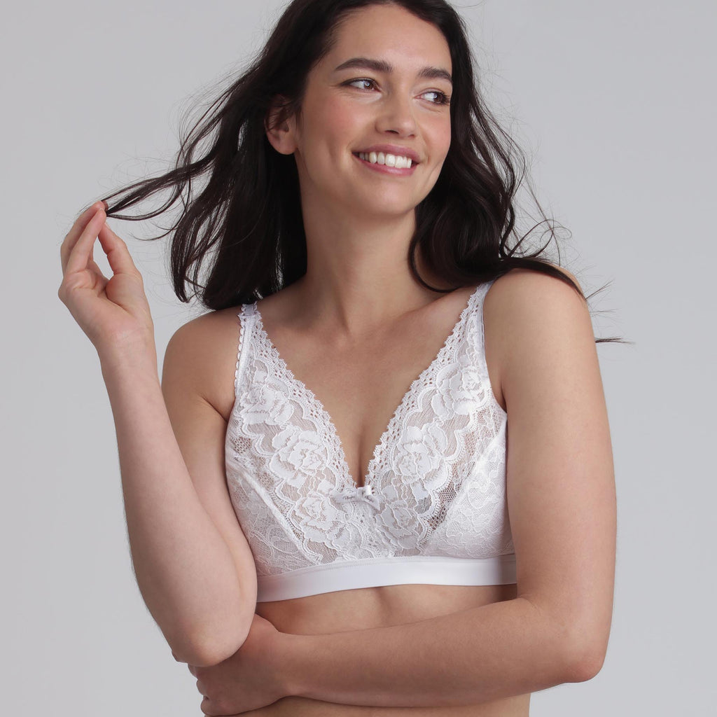Playtex Reggiseno con Ferretto Flowery Lace Recycled Donna x1 Playtex Reggiseno con Ferretto Flowery Lace Recycled Donna x1