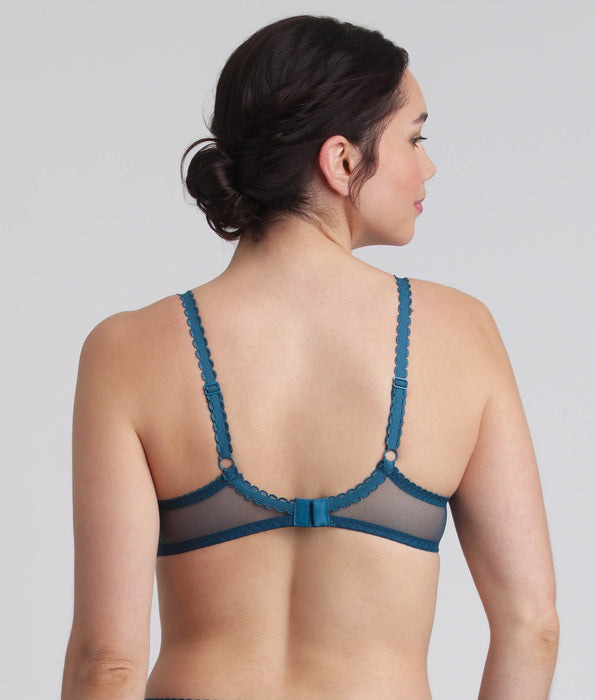 Playtex® Reggiseno con ferretto verde pino Flowery Lace Riciclato