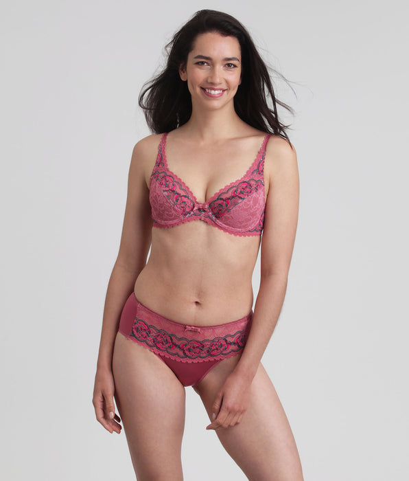 Playtex® Reggiseno con ferretto rosa floreale Flowery Lace Riciclato