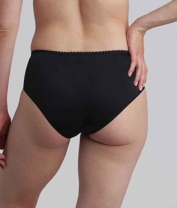 Playtex® Slip nero Flowery Lace Riciclato