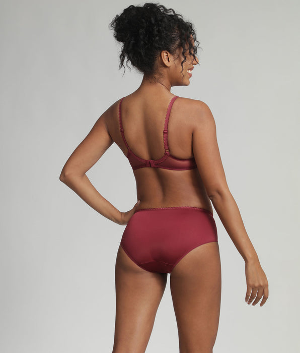 Playtex® Slip rosso carminio Flowery Lace Riciclato