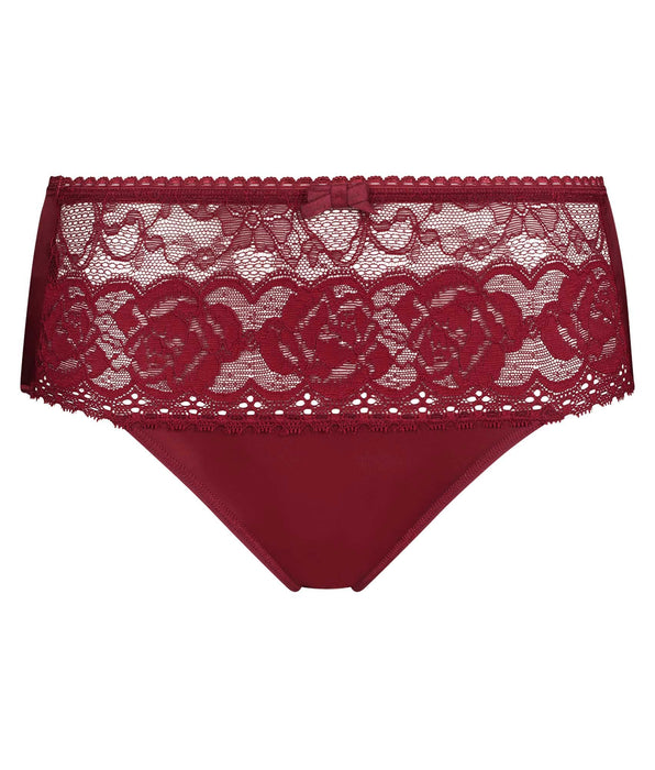 Playtex® Slip rosso carminio Flowery Lace Riciclato