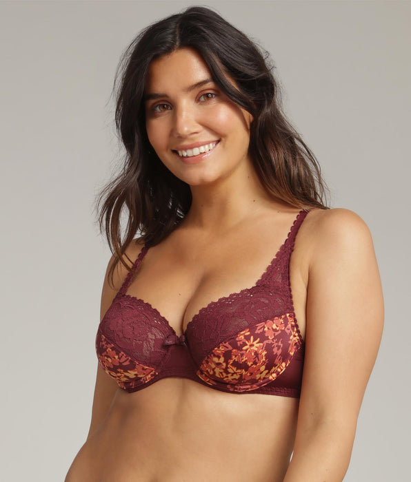 Playtex® Reggiseno con ferretto bohemien Flowery Lace Micro Riciclato