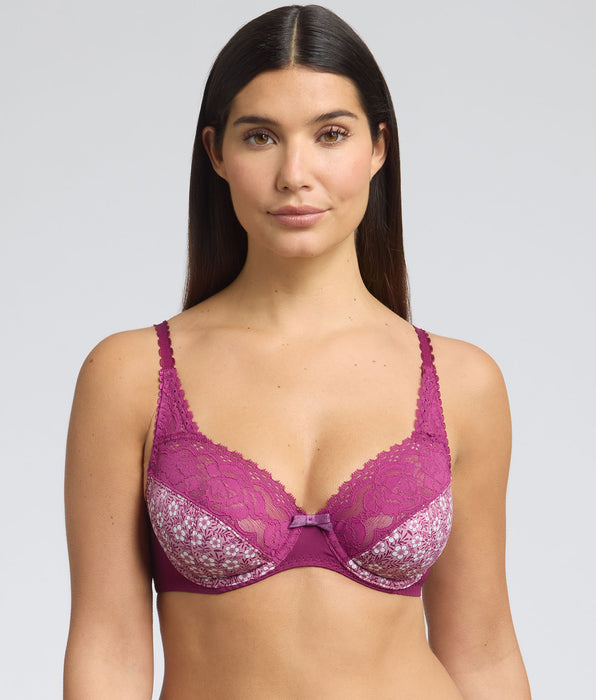 Playtex® Reggiseno con ferretto stampa floreale Flowery Lace Micro Riciclato
