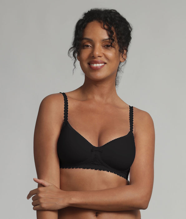 Playtex® Reggiseno spacer senza ferretto Nero Flowery Lace Riciclato
