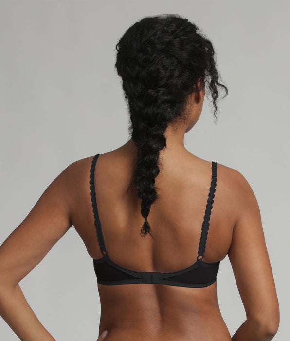 Playtex® Reggiseno spacer senza ferretto Nero Flowery Lace Riciclato