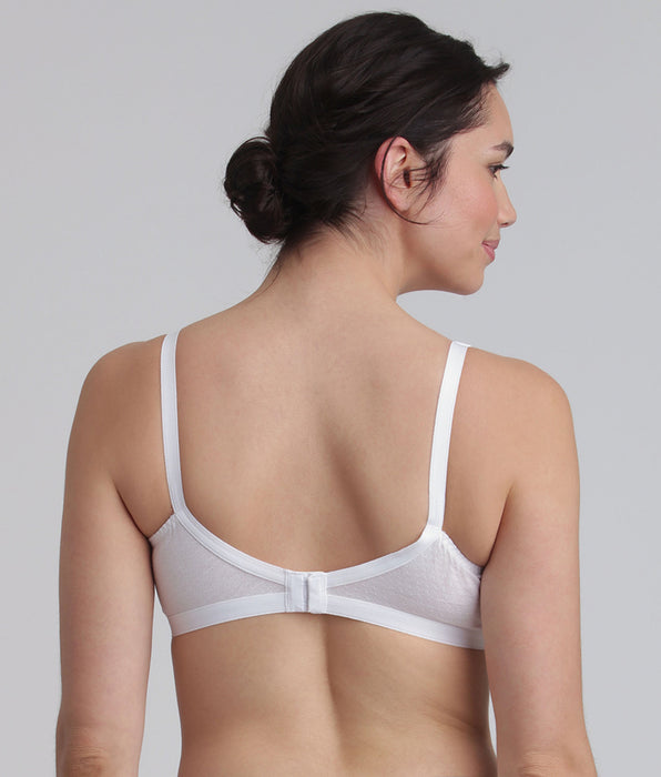 Playtex® Reggiseno senza ferretto bianco Essential Support Coton
